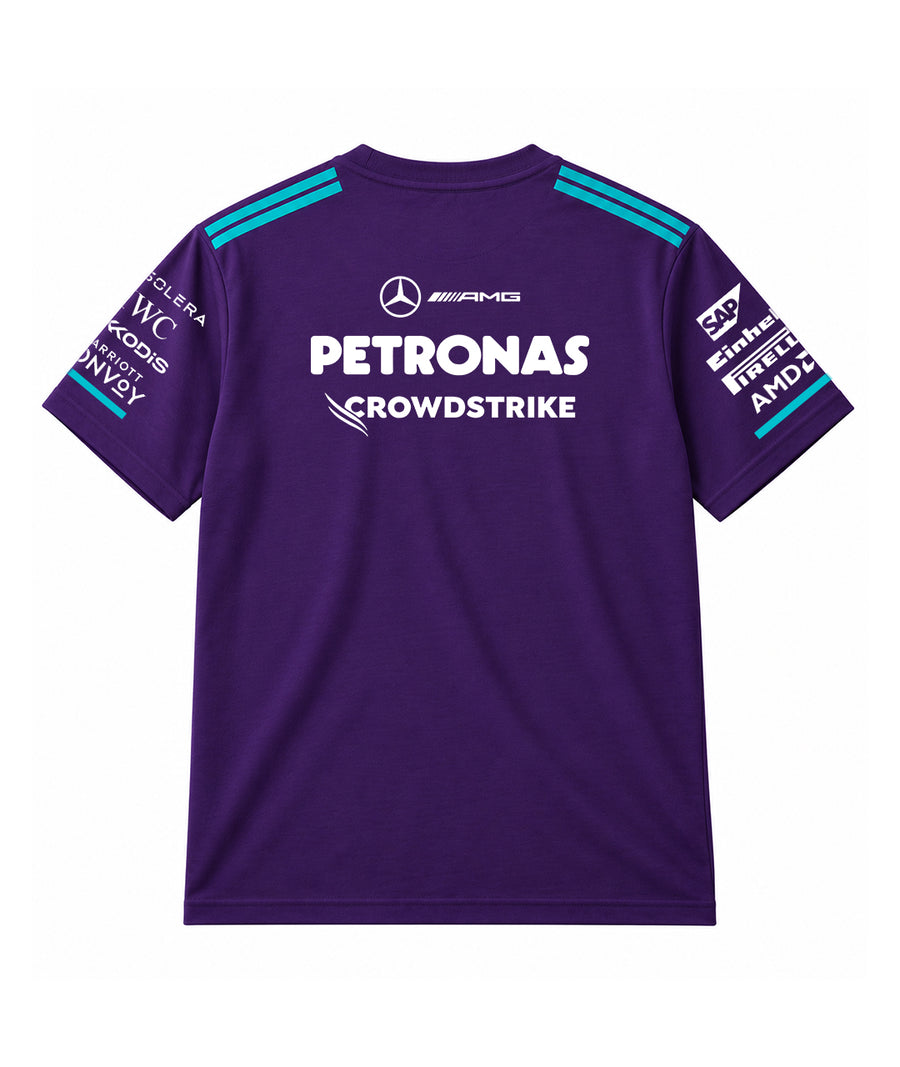 Mercedes Violet Petal Racing Tee