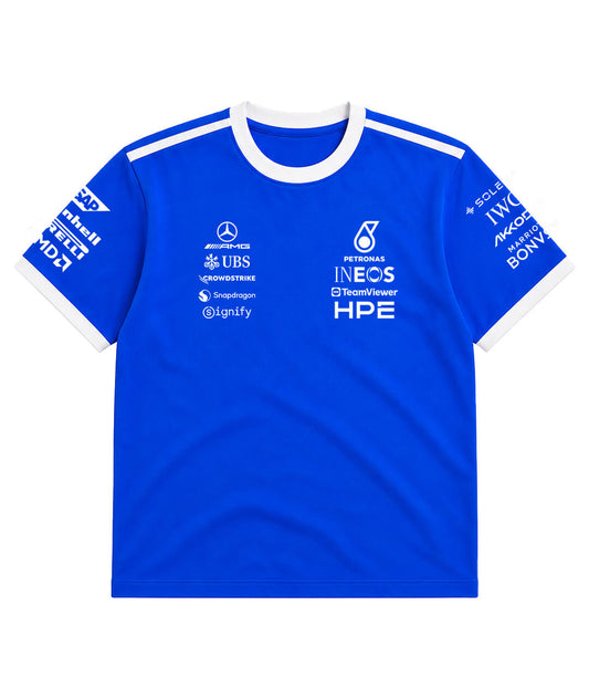 Mercedes AMG GP Track Tee – Royal Blue Edition