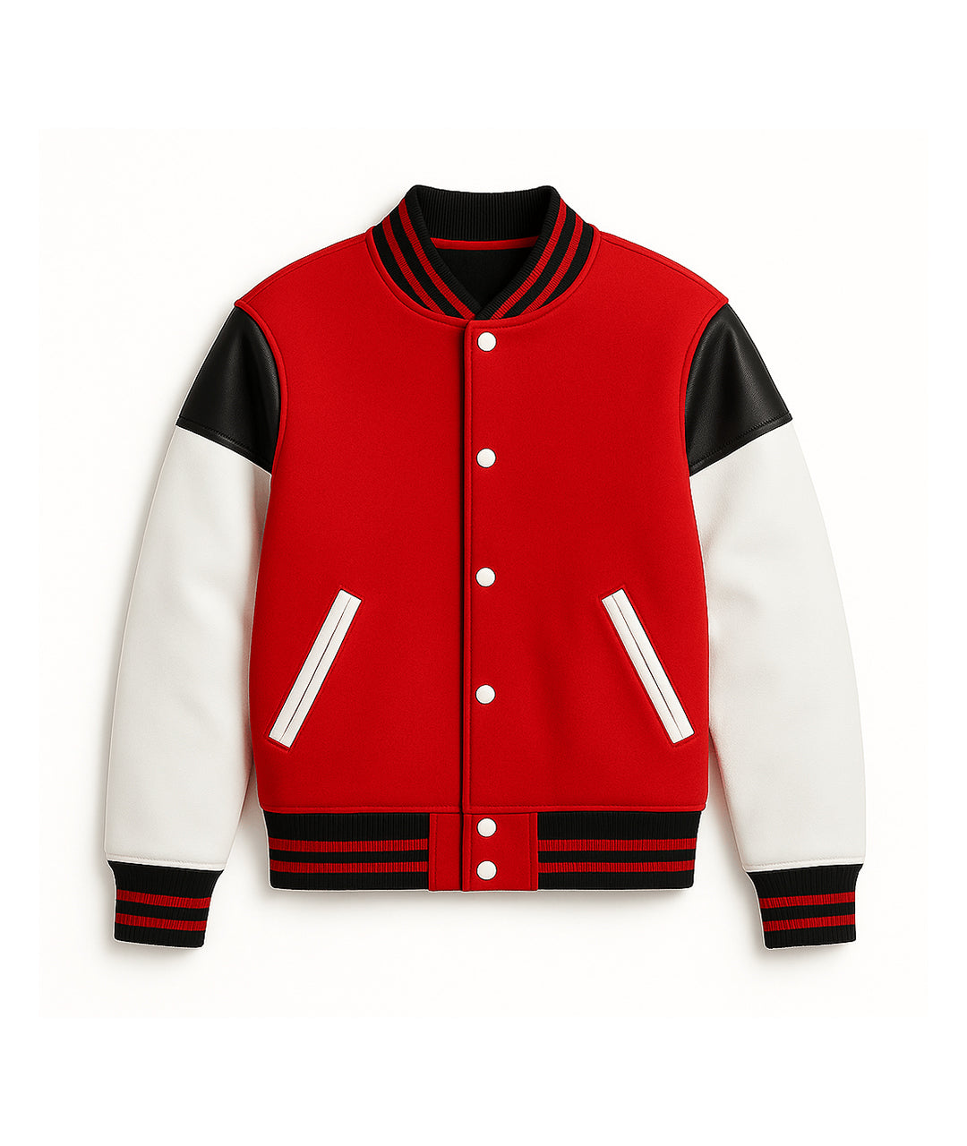 Heritage Red Varsity Jacket