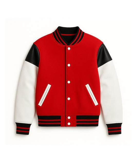 Heritage Red Varsity Jacket