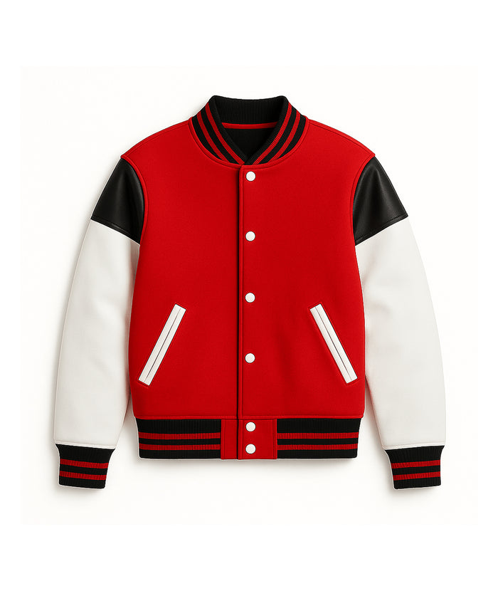 Heritage Red Varsity Jacket