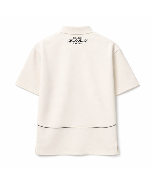 Red Bull Ivory Circuit Zip Polo