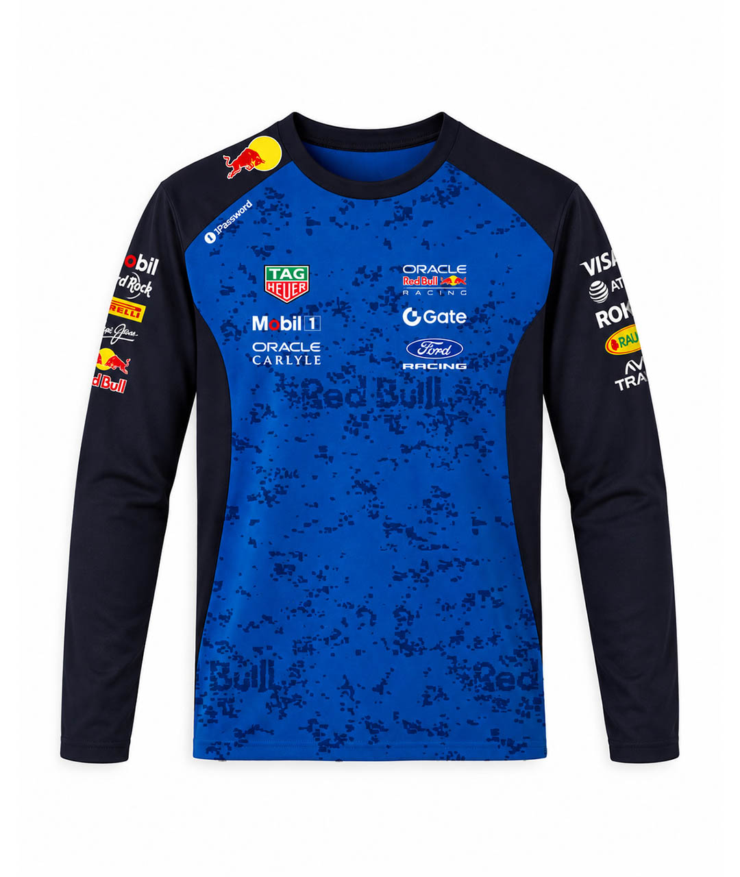RB Blue Circuit Full Sleeve Tee
