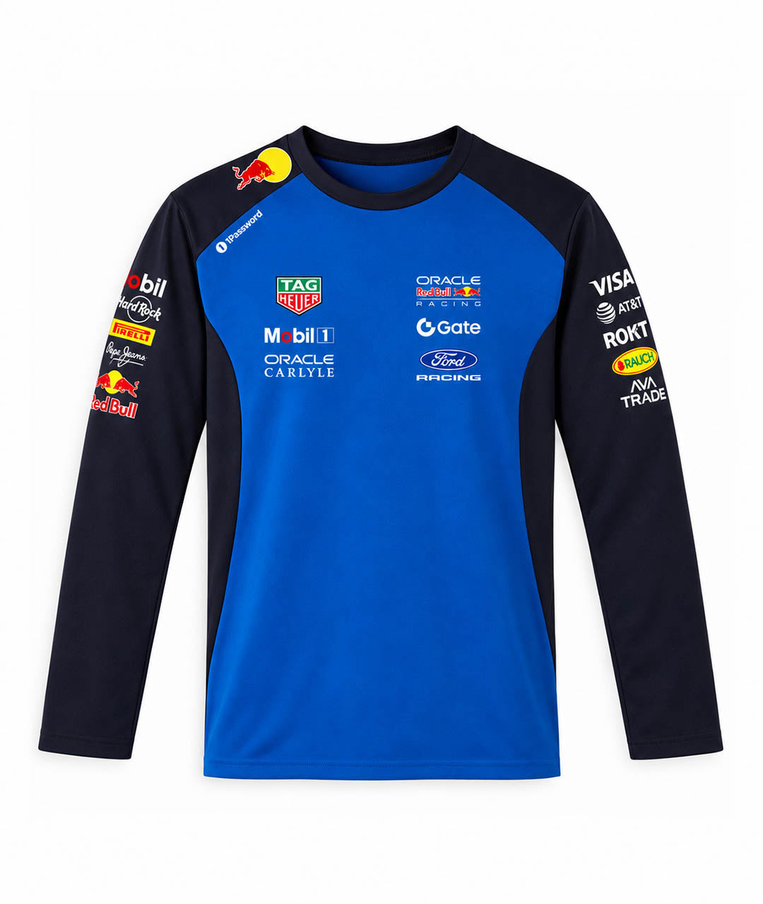 RB Blue Circuit Full Sleeve Tee