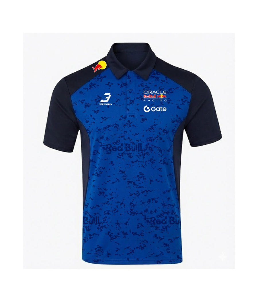 Red Bull Racing 2026 Pixel Team Polo – Verstappen Edition