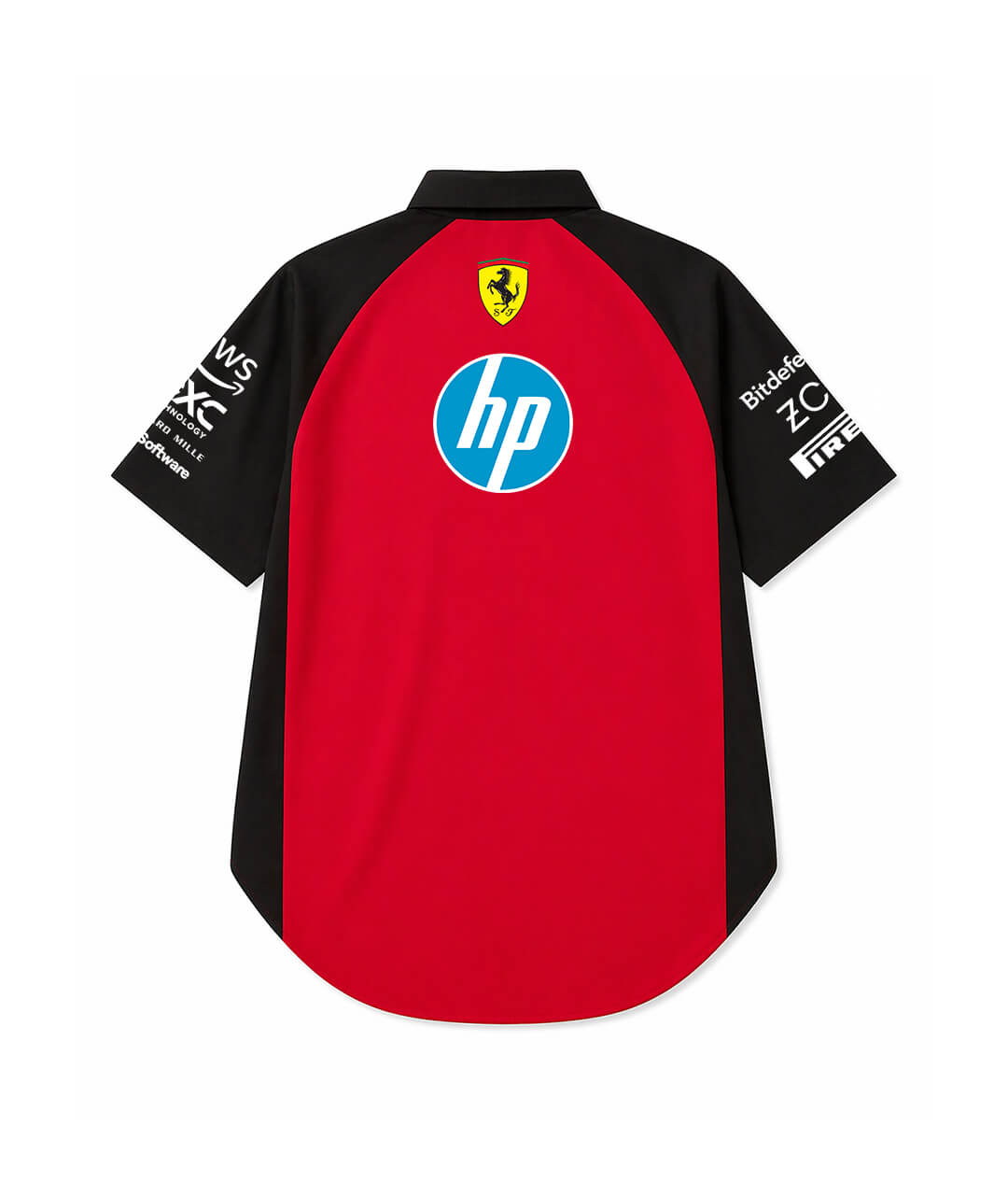 SF Racing Team Snap Shirt – Racing Red