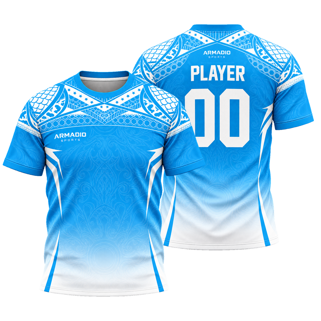 Armadio Sports AZURA front and back jersey