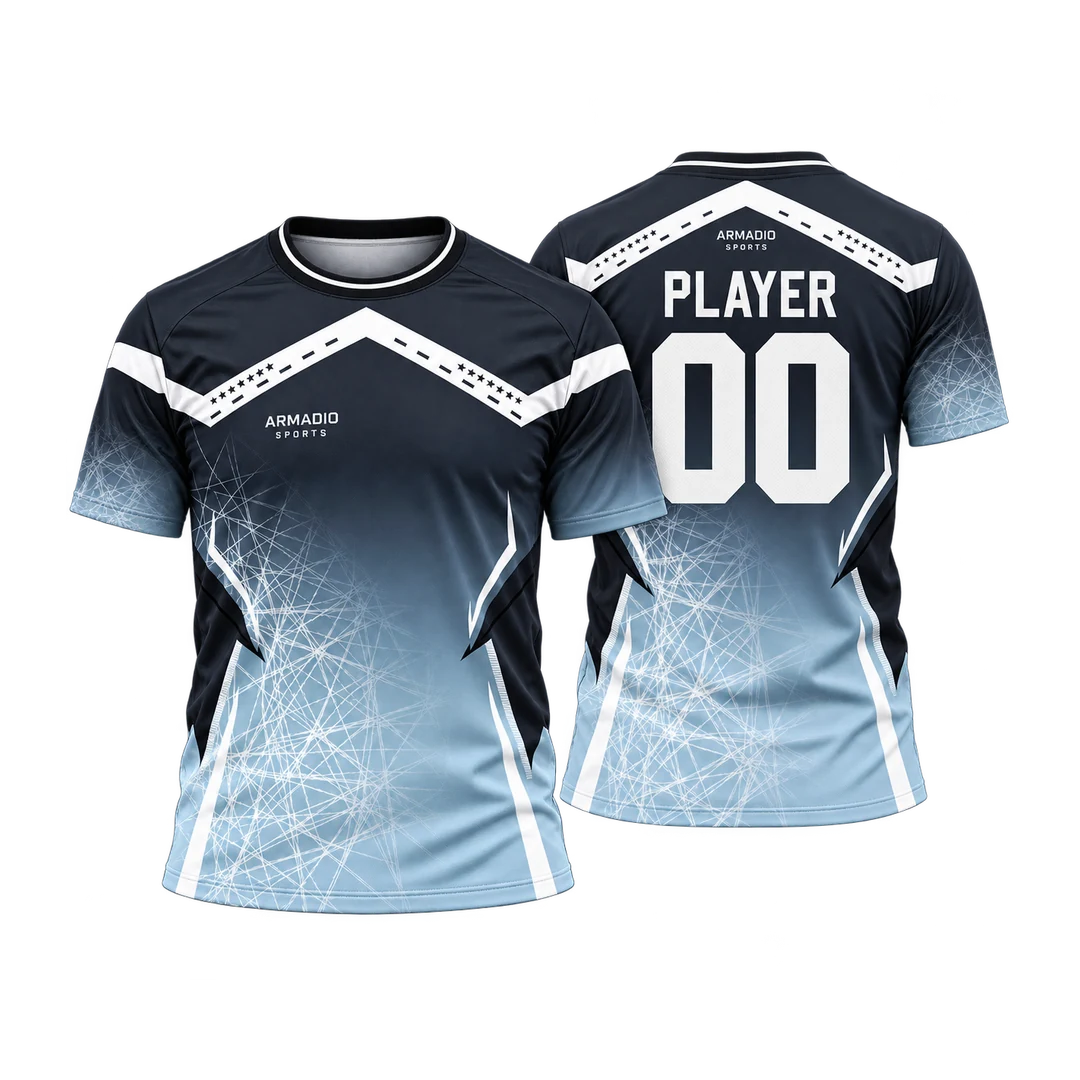 FROSTLINE locked-scale front and back jersey