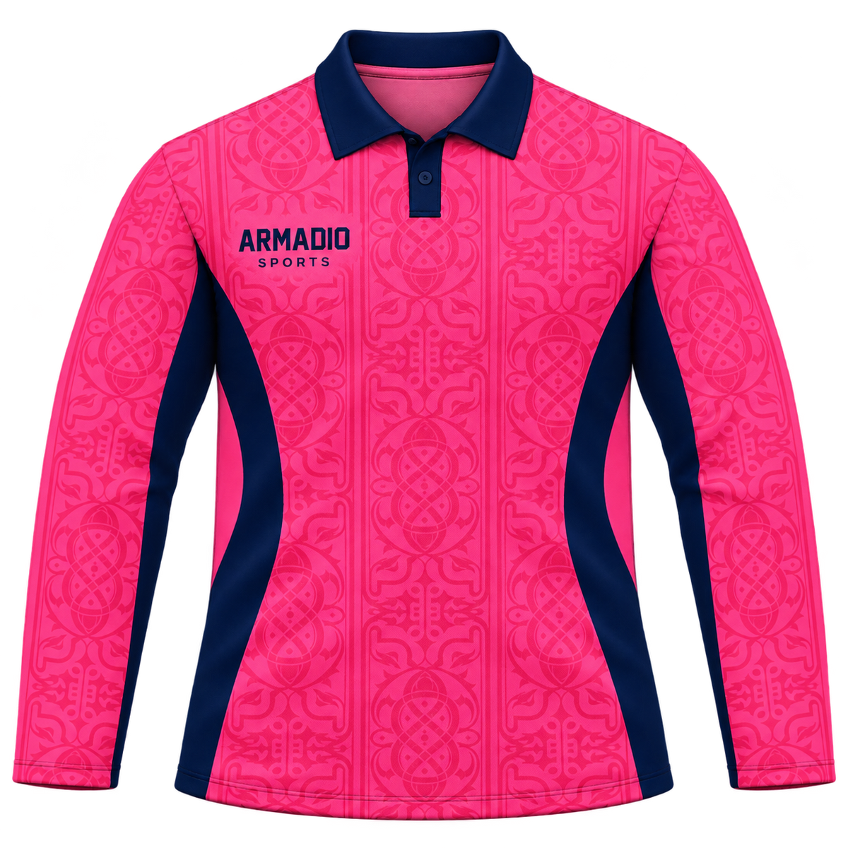 Legacy full-sleeve polo jersey front
