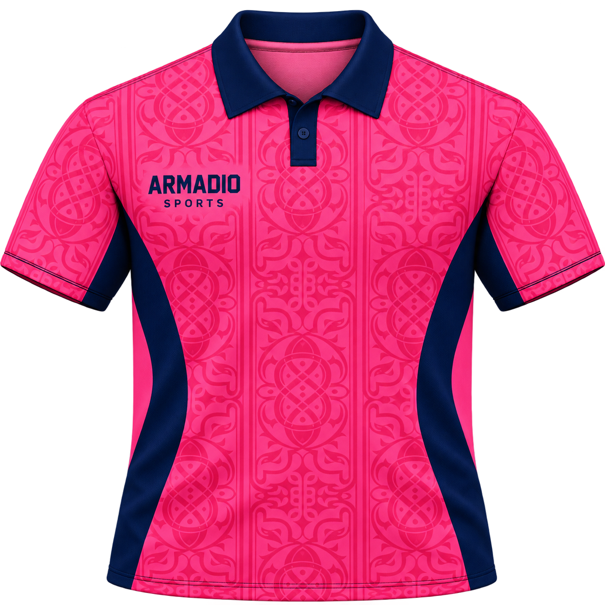 Legacy half-sleeve polo jersey front